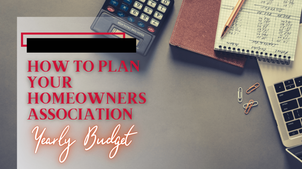 How to Plan Your Homeowners Association Yearly Budget - Article Banner