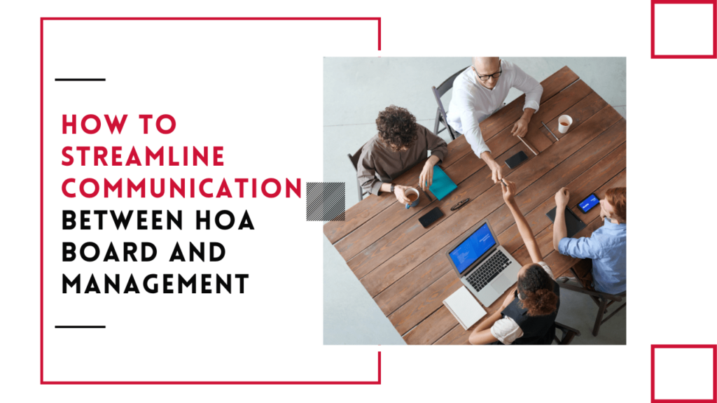 How to Streamline Communication Between HOA Board and Management - Article Banner